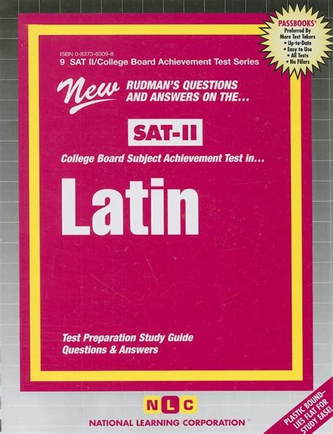 is the latin sat subject test hard|sat latin subject information.